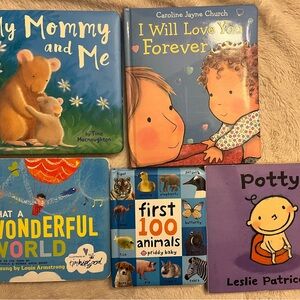 Children/Toddler/Baby Hardcover Book Lot of 5 Very Good Condition